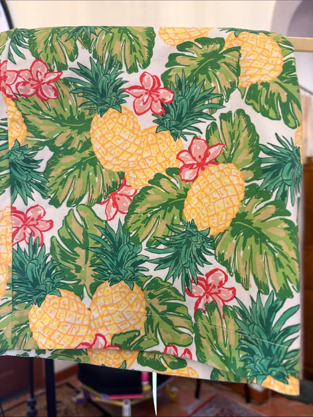 pineapple cotton short